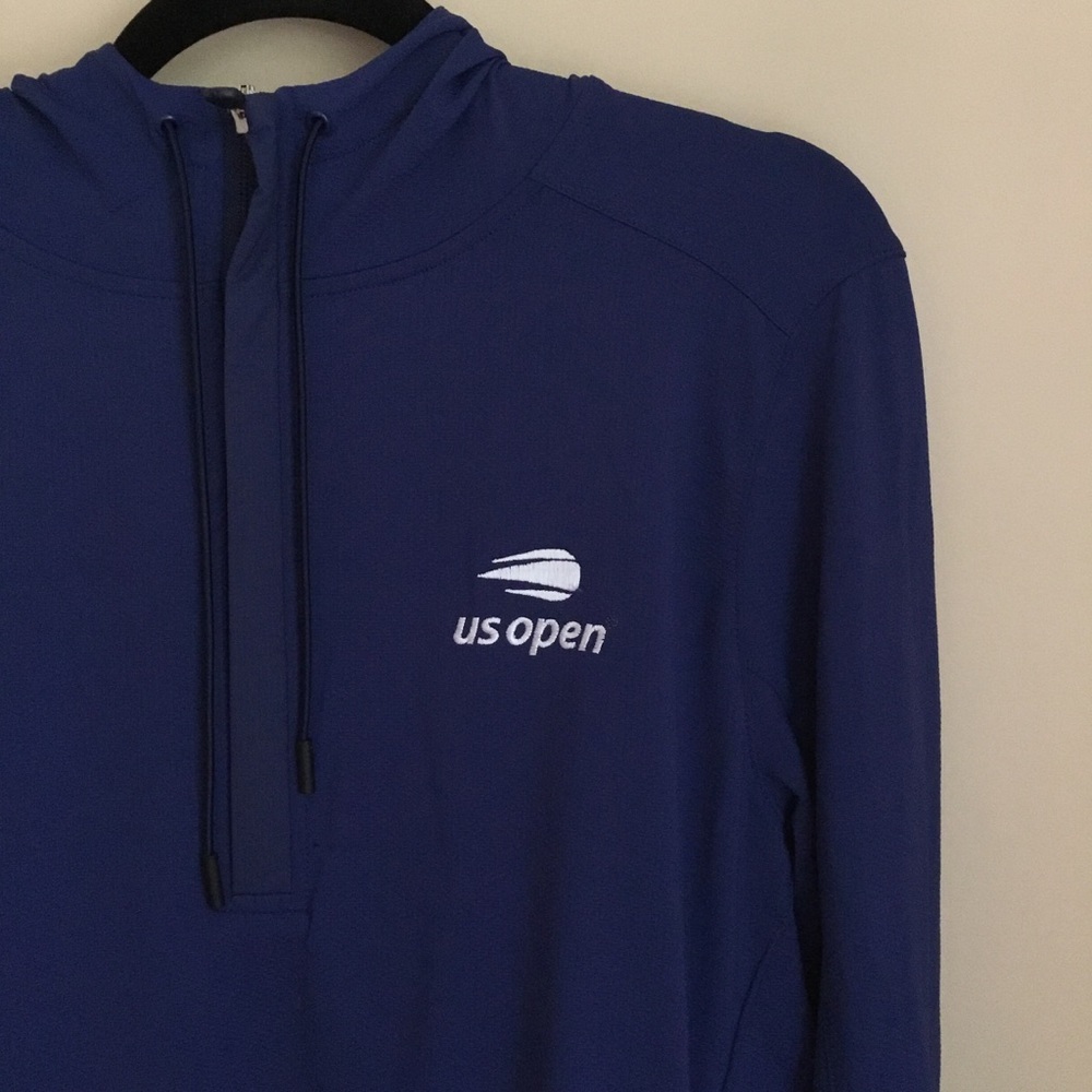 NEW Draddy Sport Cool Hoodie US Open Zip Hooded Pullover Jacket Medium - Picture 3 of 9